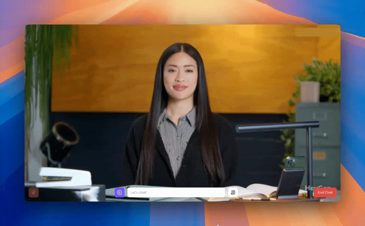 Interactive AI Avatar Demo